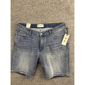 Dish‎ Denim Shorts Mens 32 Blue Adaptive Denim Stretch 5 Pocket Medium Wash
